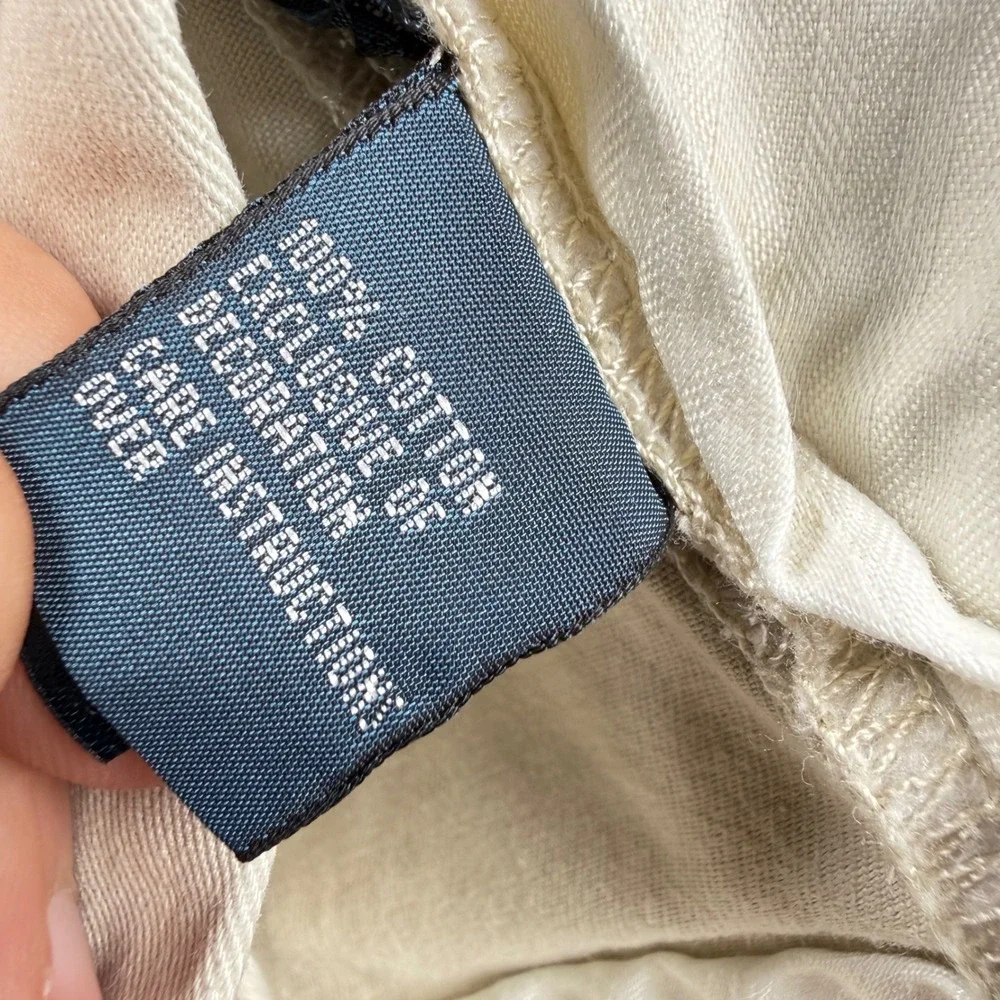 Polo Ralph Lauren Ethan Pant Mens 36x34 Beige Chinos Preppy VTG Y2K Old Money